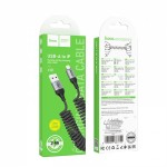 Кабель Lightning Hoco X121 (150 см) Черный