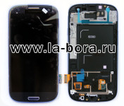 Дисплей для Samsung i9300 (S3) модуль Черный