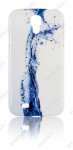 Чехол для Samsung i9500/i9505 (S4) Swarovski пластик лак 011