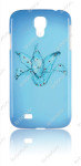 Чехол для Samsung i9500/i9505 (S4) Swarovski пластик лак 018