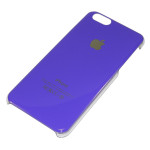 Чехол для iPhone 6/6S с лого пластик Фиолетовый