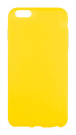 Чехол для iPhone 6 Plus Fashion силикон блистер матовый Желтый