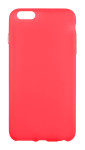 Чехол для iPhone 6 Plus Fashion силикон блистер матовый Красный
