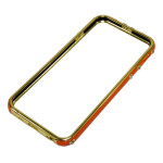Бампер для iPhone 4 Hermes металлический Оранжевый