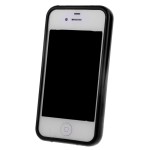 Бампер для iPhone 4 Melia Черный