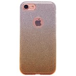 Чехол для iPhone 8 SC097 силикон Золото/серебро