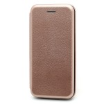 Чехол для iPhone 8 BF боковой флип силикон/кожа Розовый