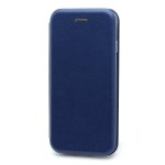 Чехол для iPhone 8 BF боковой флип силикон/кожа Синий