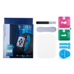 Защитная пленка для Apple Watch 7/8/9 45mm UV комплект (клей, лампа)