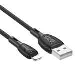 Кабель Lightning Borofone BX86 Advantage (100 см) Черный