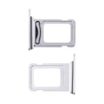 SIM лоток для iPhone 15 Pro/15 Pro Max (Dual SIM) Белый