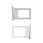SIM лоток для iPhone 15 Pro/15 Pro Max (1 SIM) Белый