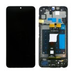 Дисплей для Samsung A057F (A05s) модуль Черный OR Ref. (SP)