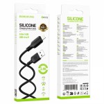 Кабель Lightning Borofone BX113 Lenny (300 см) Черный
