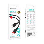 Кабель Lightning Borofone BX110 (100 см) Черный