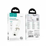 Адаптер Lightning --> RJ45 Hoco UA41A Crystal (100 Mb/s)